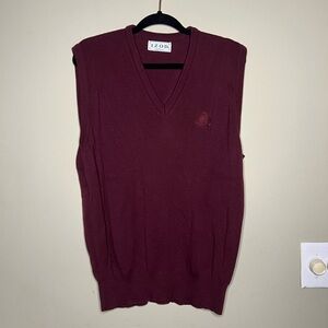 Vintage Izod Sweater Vest Made in USA